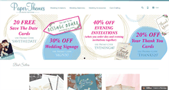 Desktop Screenshot of paperthemes.co.uk